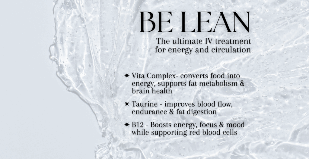 Be Lean: Boost Energy, Burn Fat, and Feel Your Best