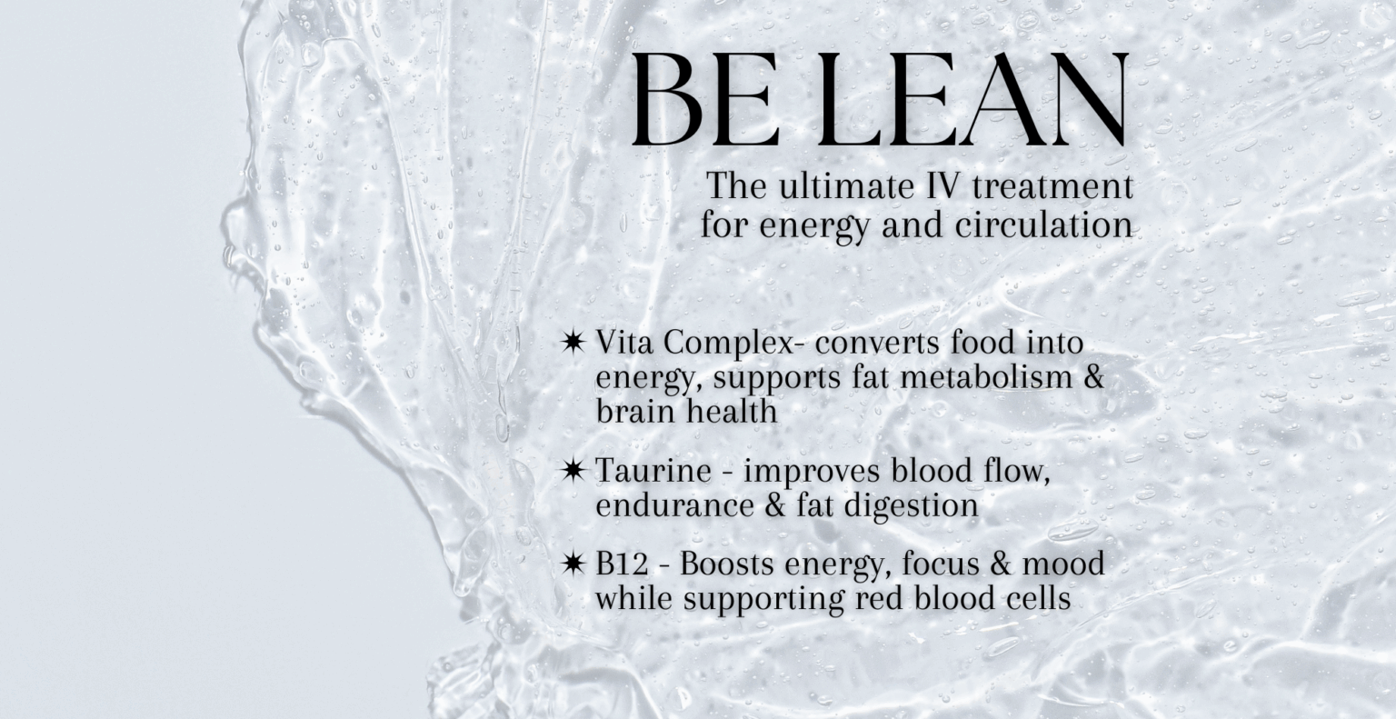 Be Lean: Boost Energy, Burn Fat, and Feel Your Best